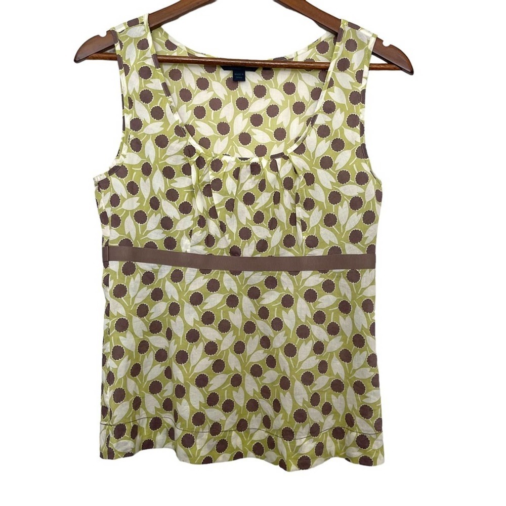 Boden Floral Sleeveless Top Size 8